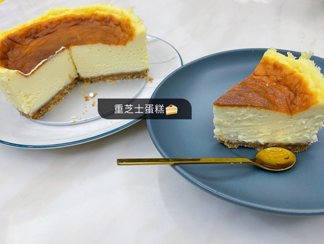 6寸纽约重芝士🧀️蛋糕🍰入口即化太快乐啦