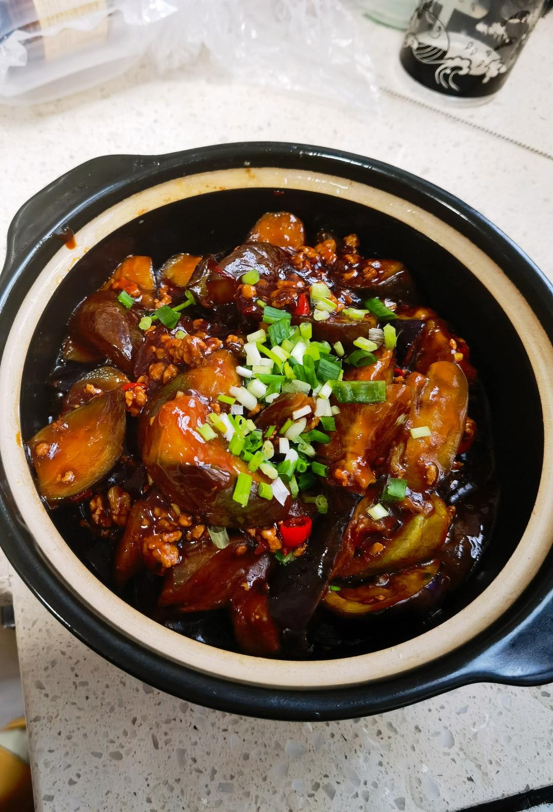 开胃下饭菜！巨简单的家常鱼香茄子煲