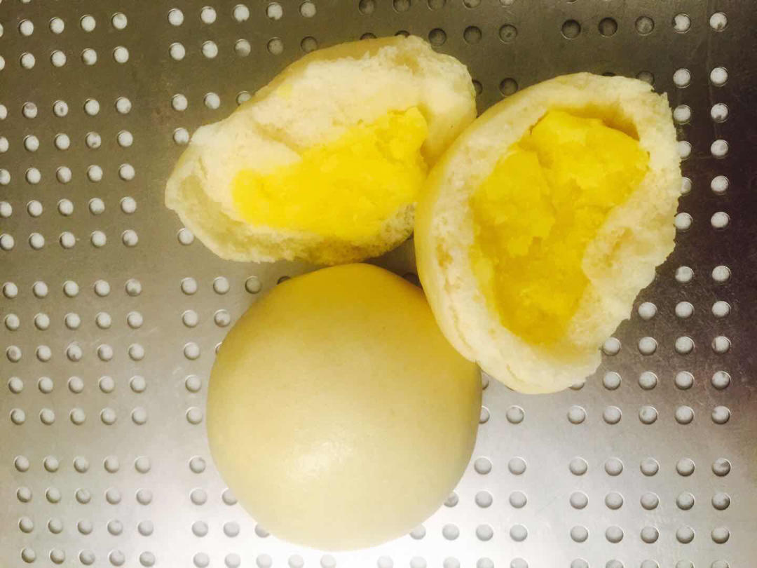 奶黄馅儿和奶黄包