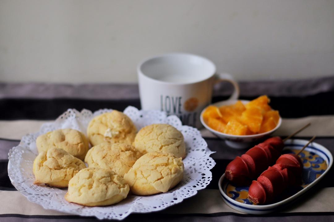 十分美味的酥皮泡芙