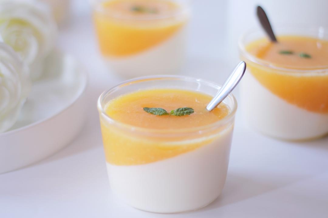 芒果爱上布丁，春天恋上甜点的做法