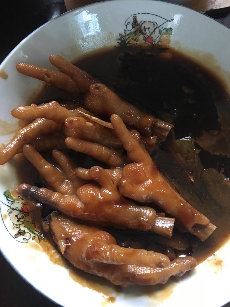 秘制红烧鸡爪