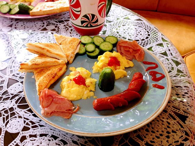 父亲节爱心早餐的做法