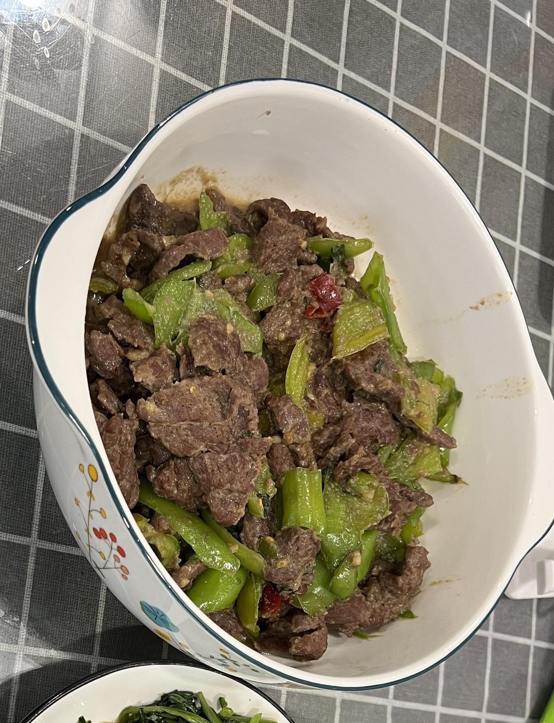 青椒炒牛肉