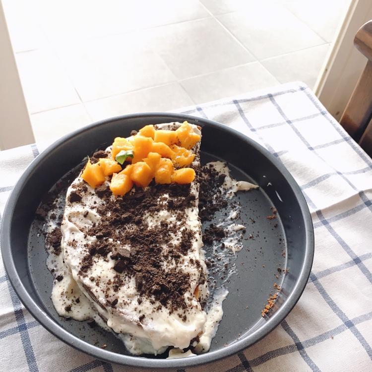 奥利奥水果奶油蛋糕