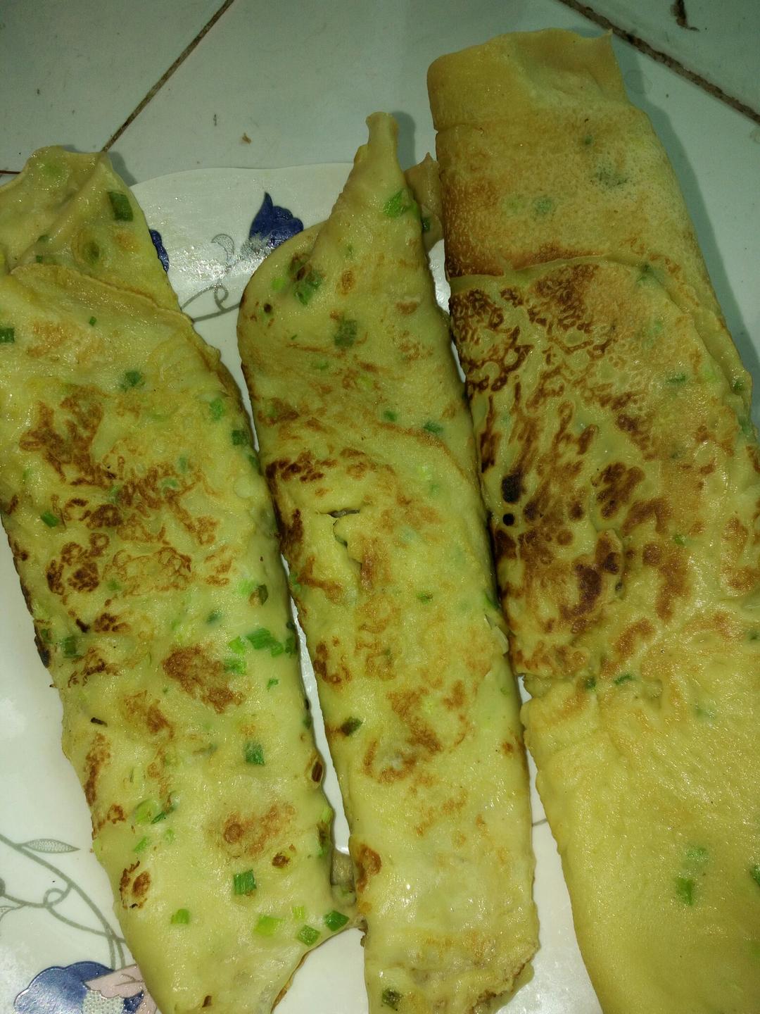 13953698做的香葱鸡蛋饼