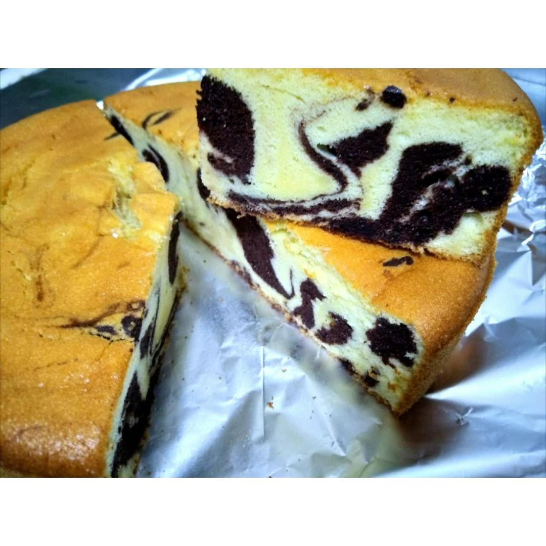 6寸酸奶斑马纹蛋糕