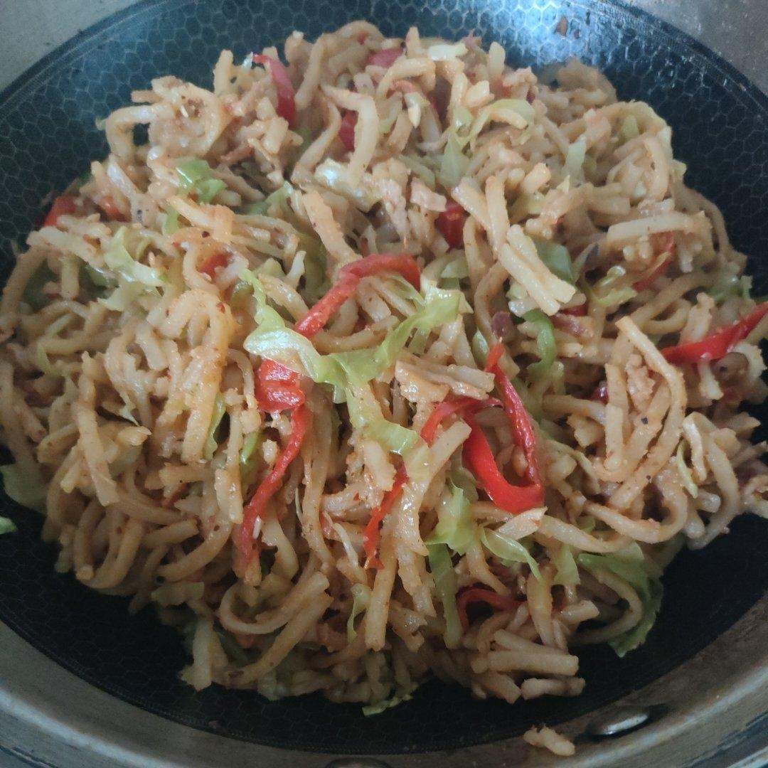 陕西私房炒饼[内附饼丝做法]