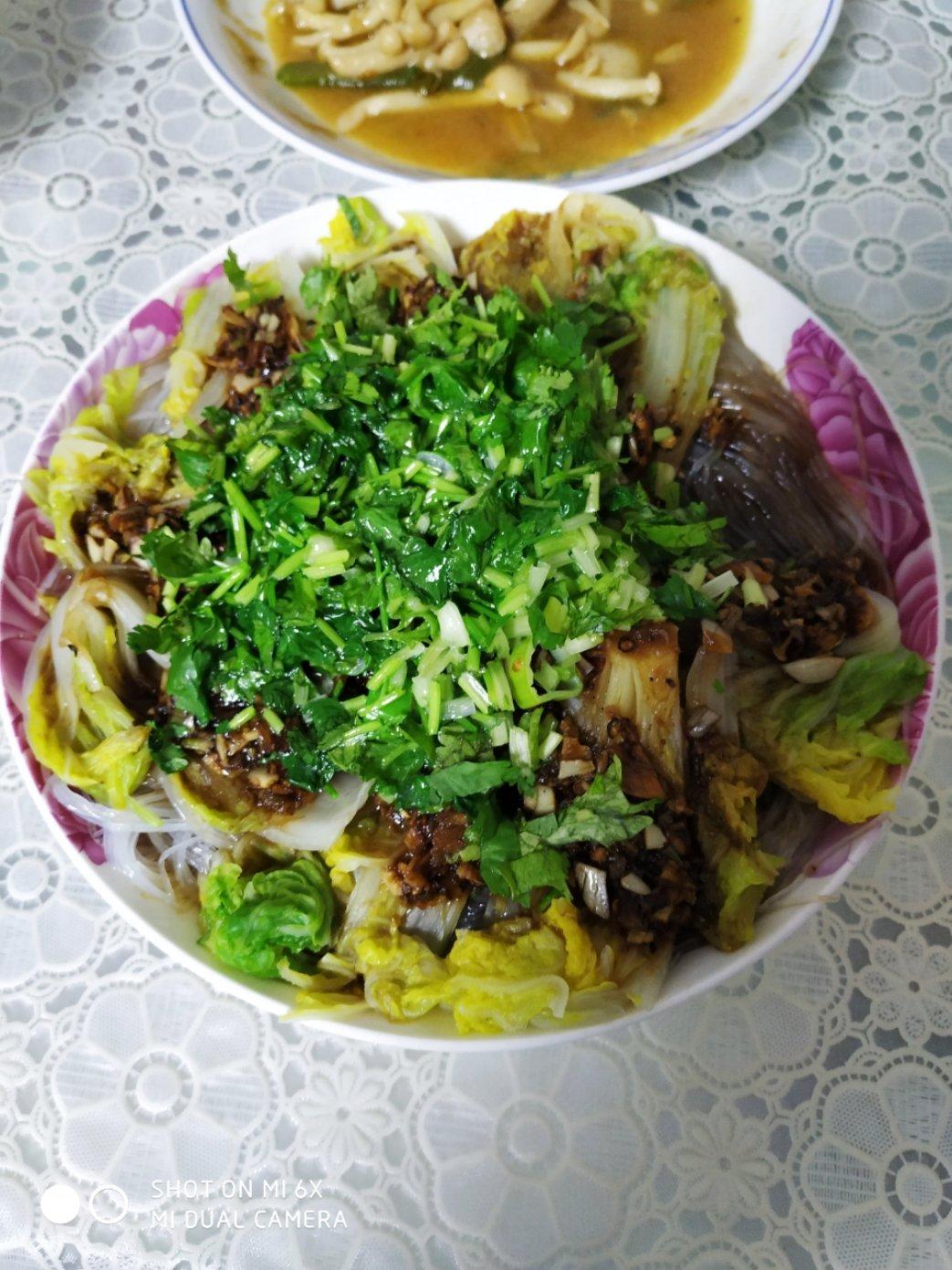 蒜蓉粉丝娃娃菜