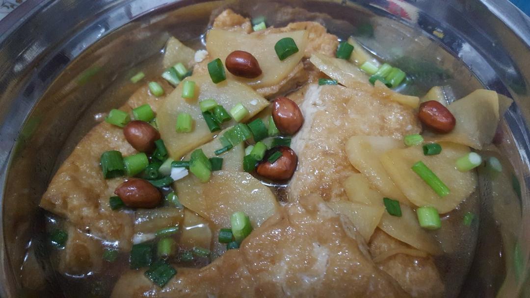 蚝油煎豆腐