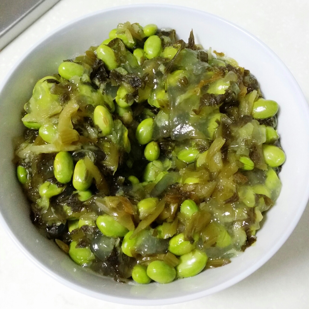 暗舞楼兰做的雪菜炒粉皮