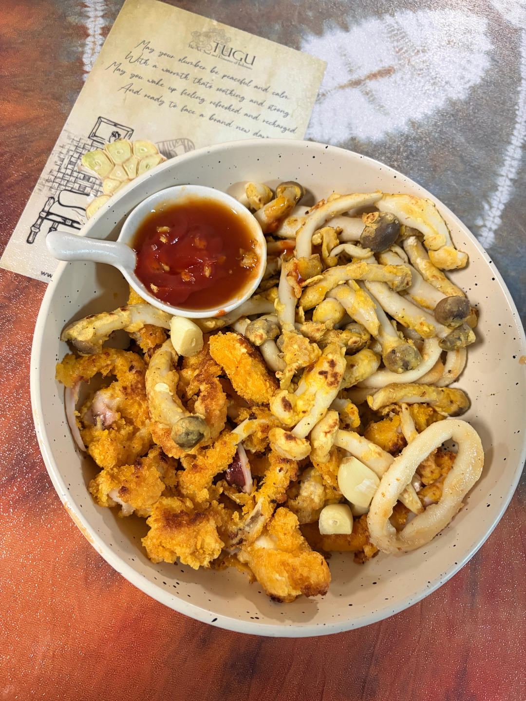 意式鱿鱼圈Calamari  空气炸锅/烤箱版（尽量减少油炸，不健康）