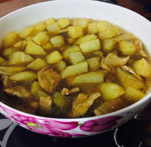 土豆烧肉
