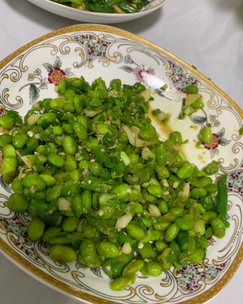 清炒毛豆