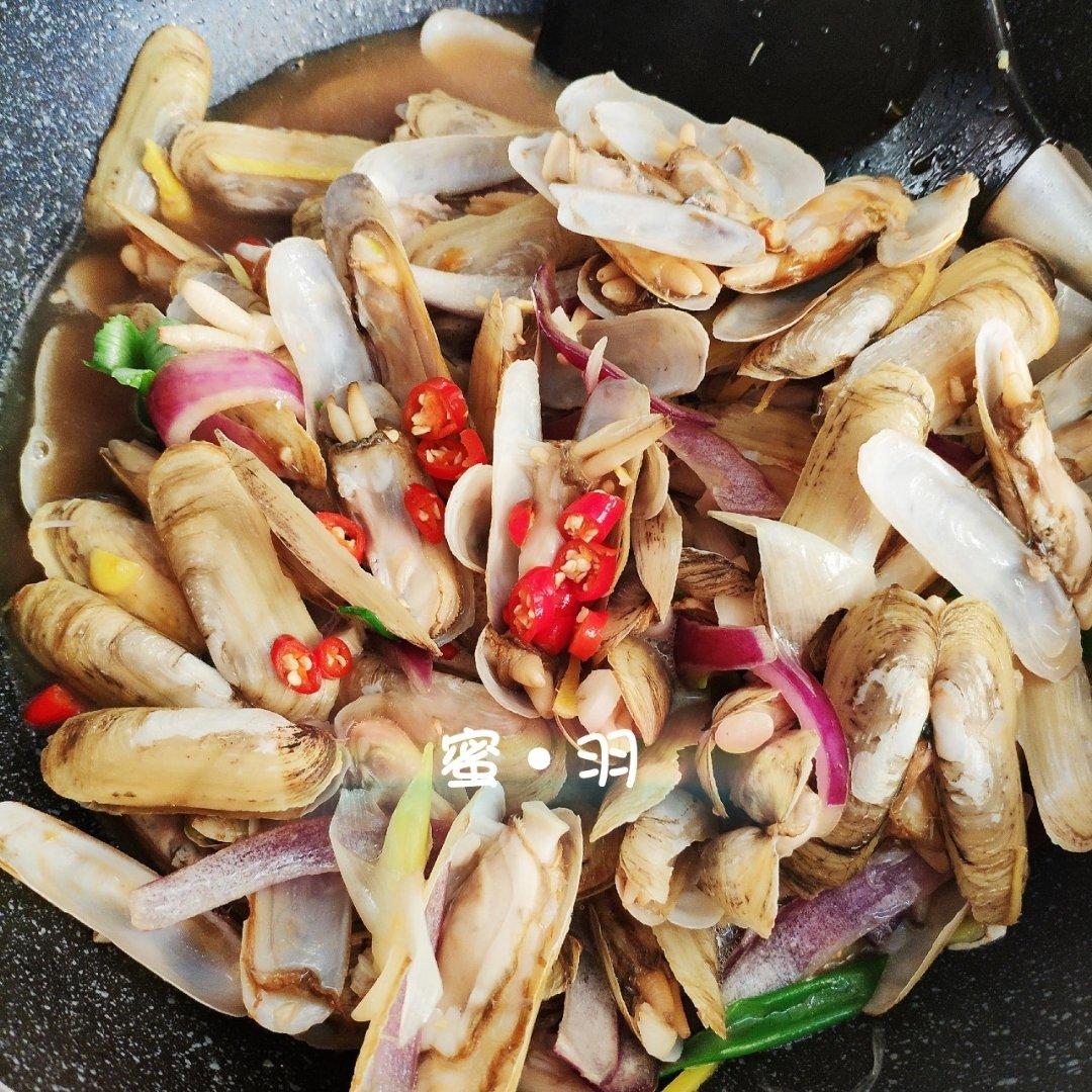 超好吃的酸辣指甲贝