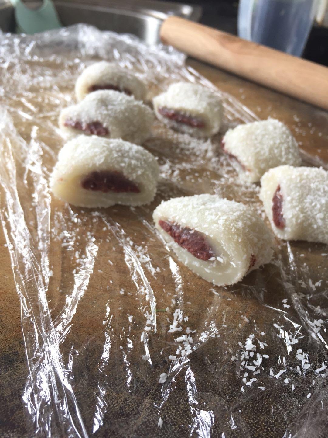 豆沙糯米卷