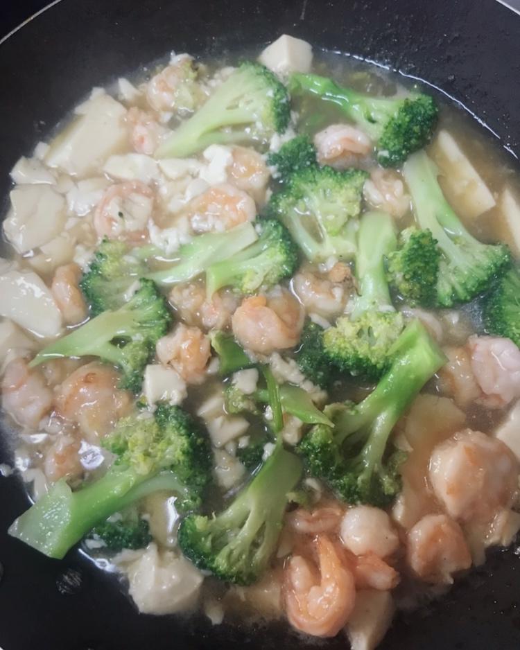 虾仁豆腐