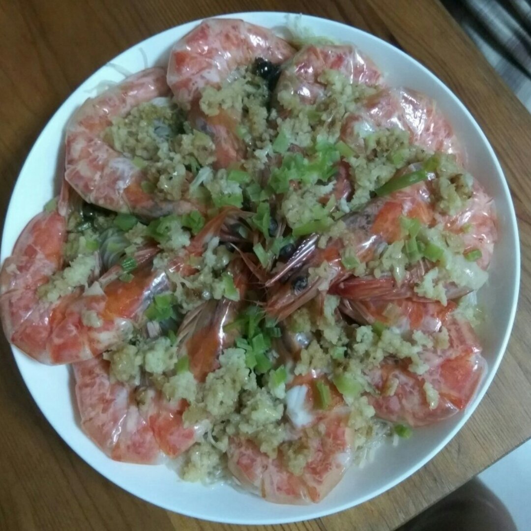 蒜蓉粉丝蒸大虾