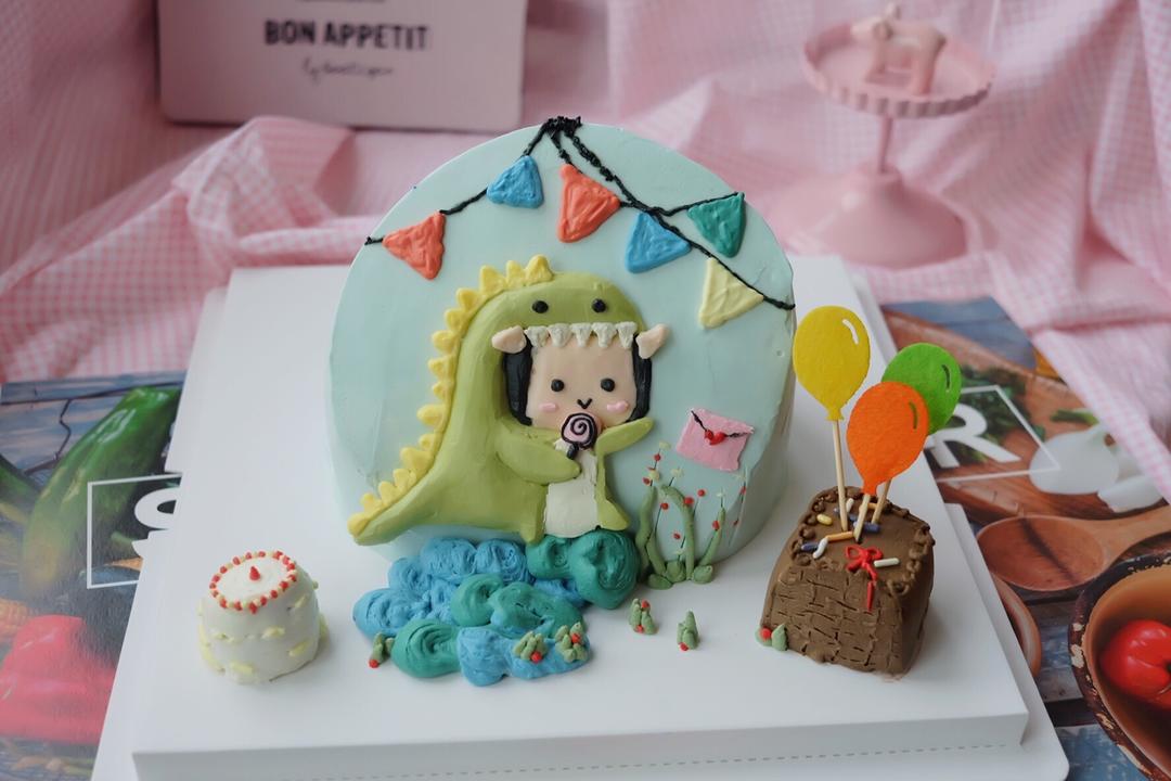 小麦子自创韩式裱花奶酪霜