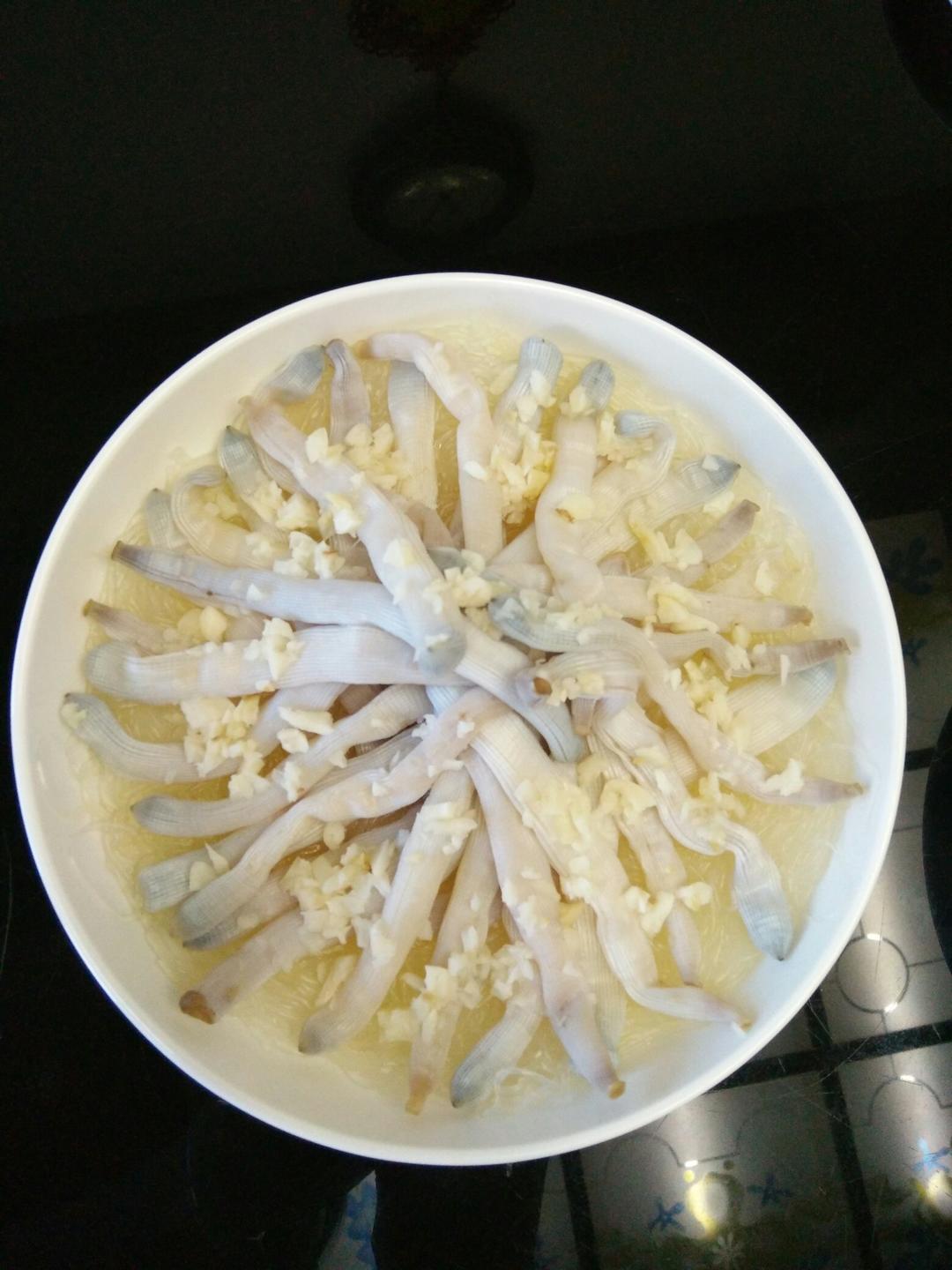 唯美食不可以辜负做的粉丝蒸沙虫