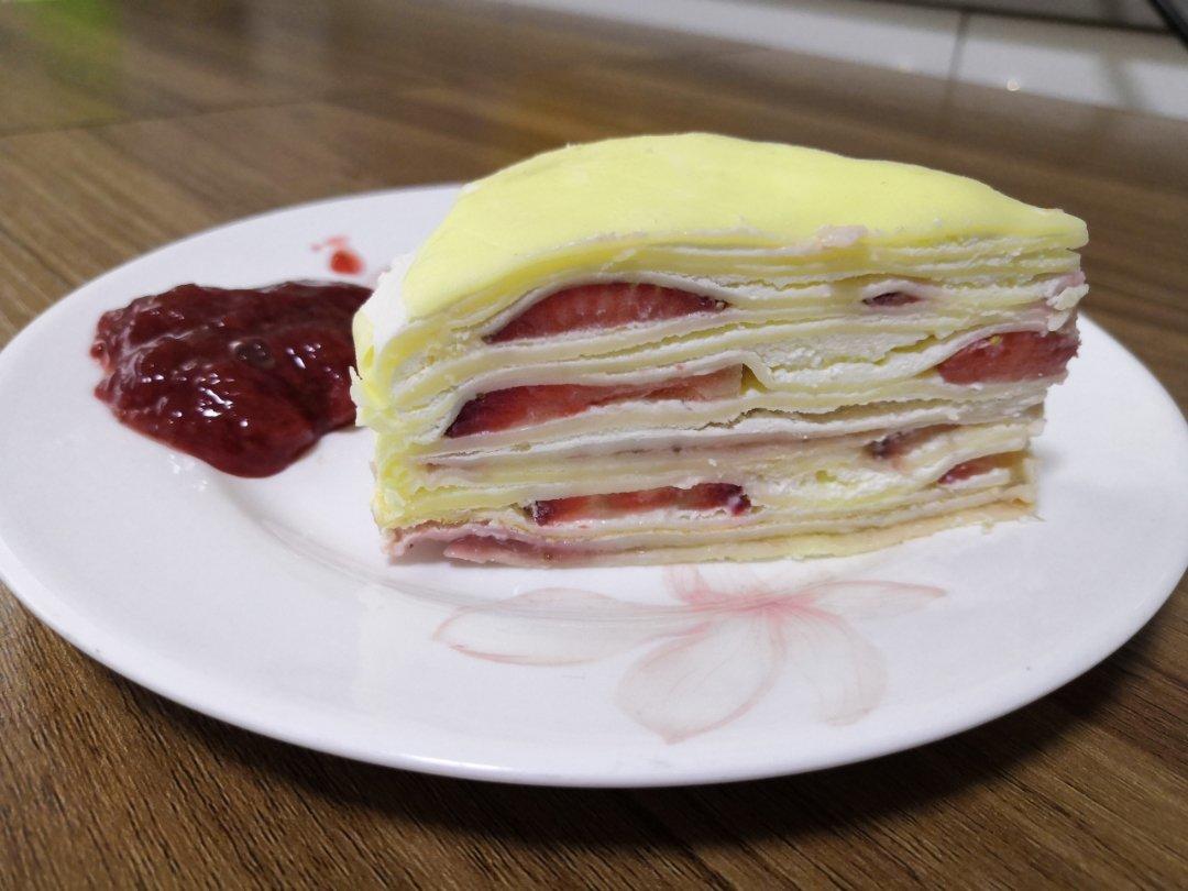 芒果千层蛋糕，100%成功告别煎皮无能