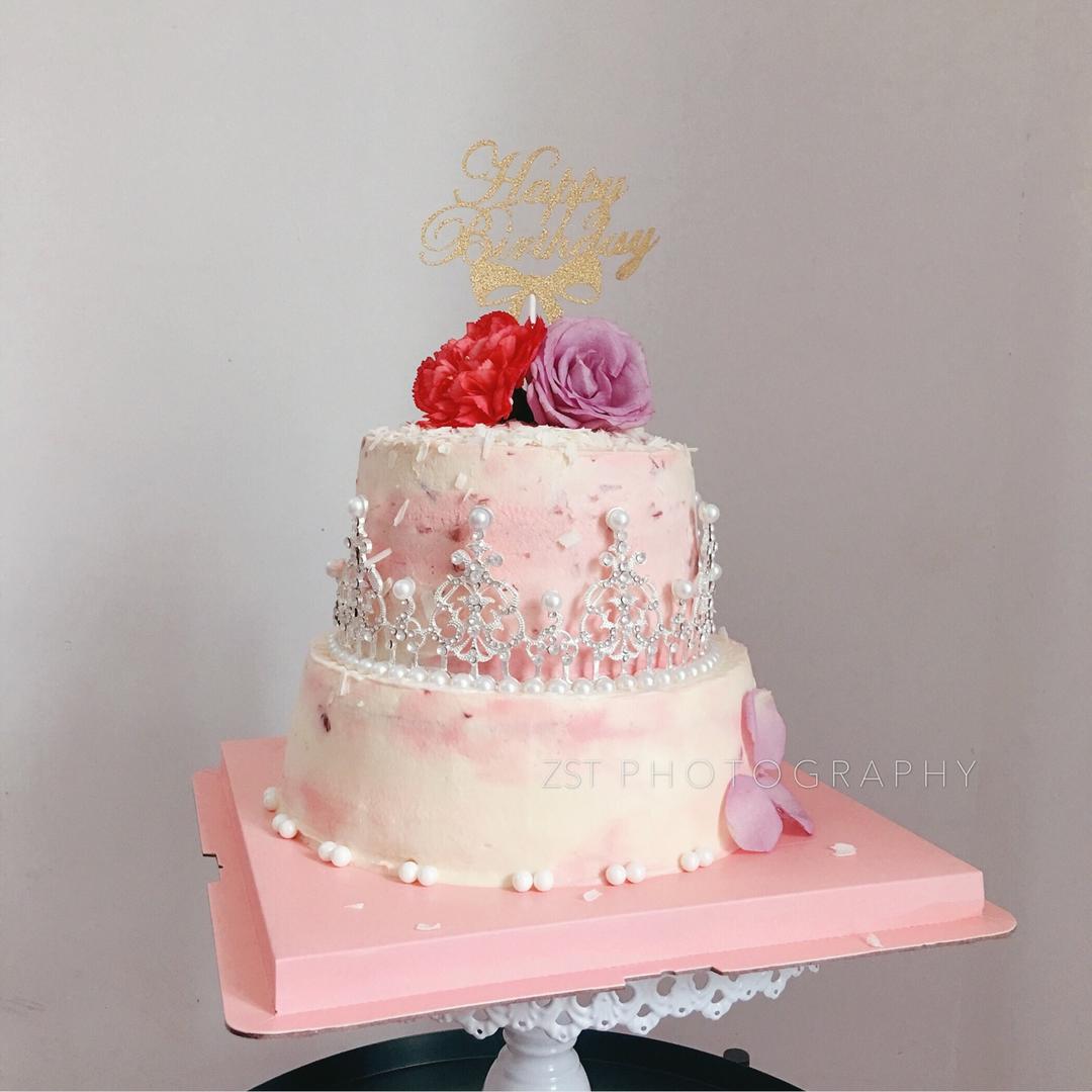 MyQueen主题皇冠蛋糕