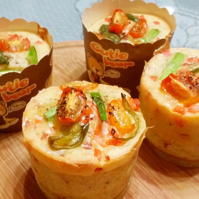 烟熏三文鱼法式蛋糕