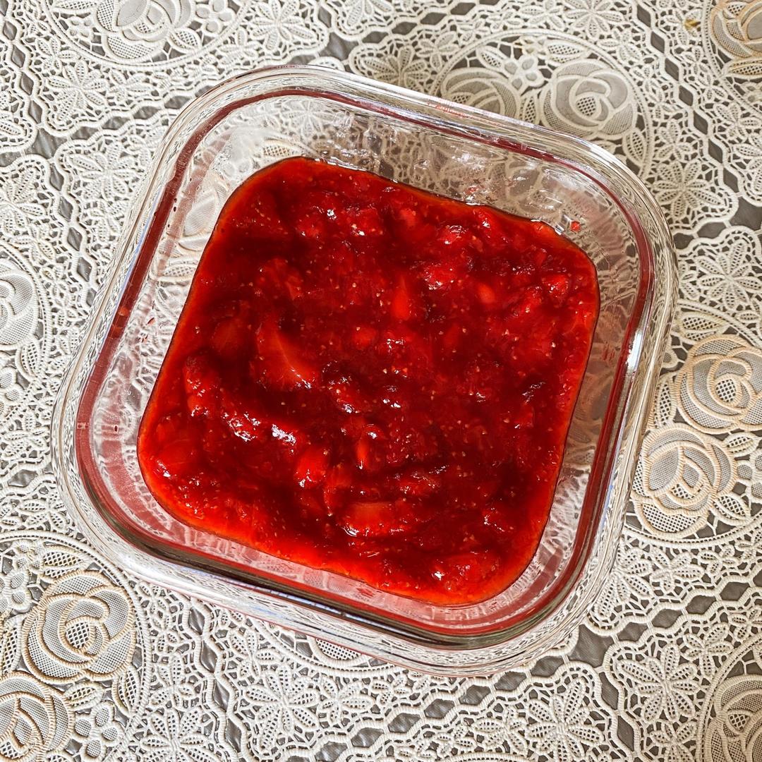 自制无添加草莓酱
