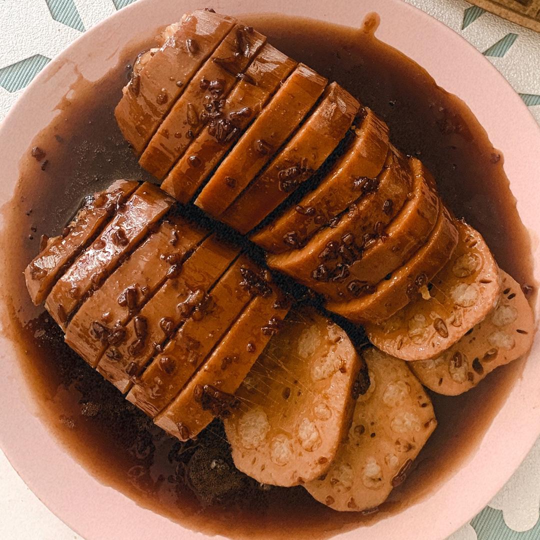 【曼食慢语】桂花红糖糯米藕