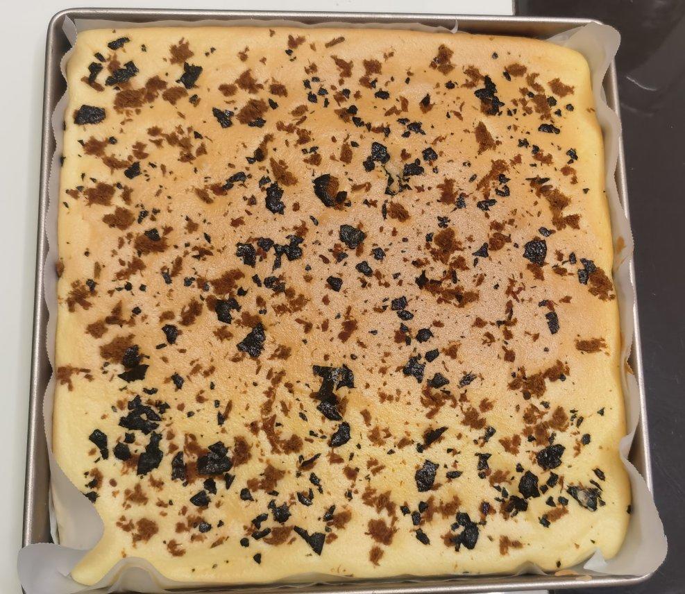 香葱海苔肉松芝麻蛋糕卷