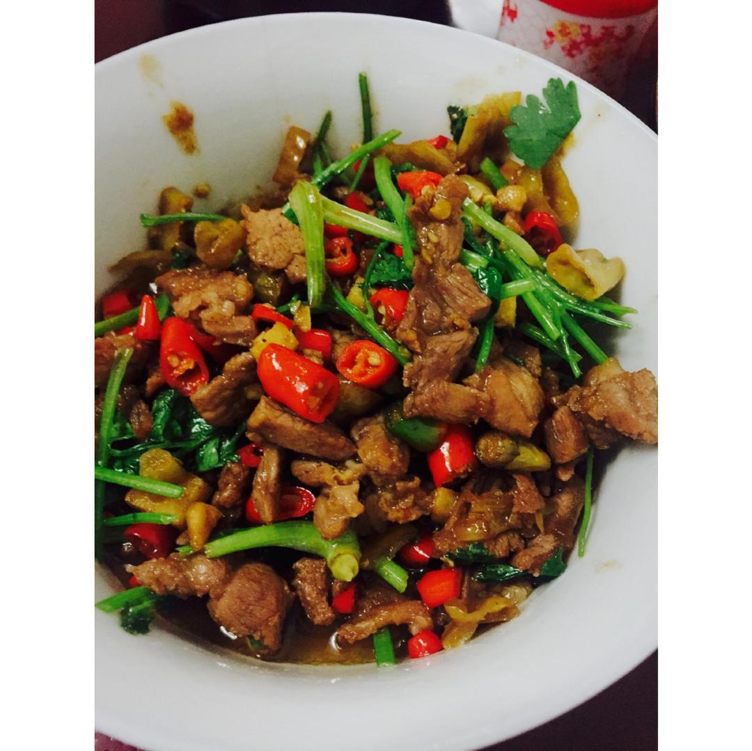 爆炒牛肉
