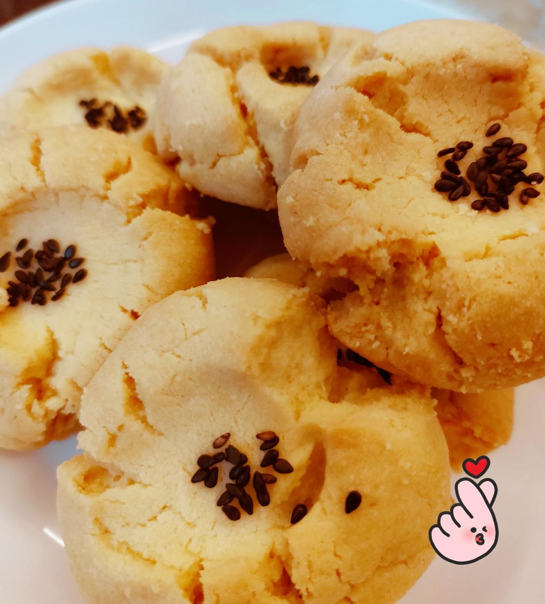 桃酥普通面粉～超简单零失败（老式）