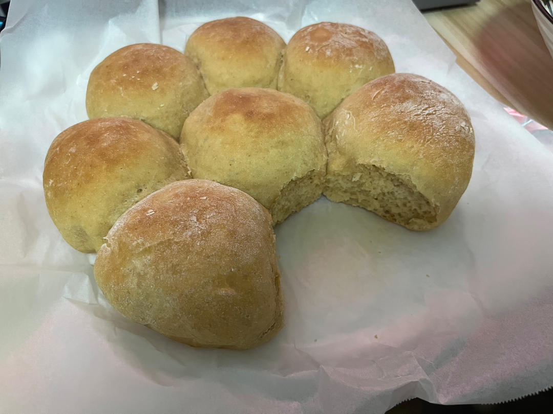 不用揉面的日式软面包