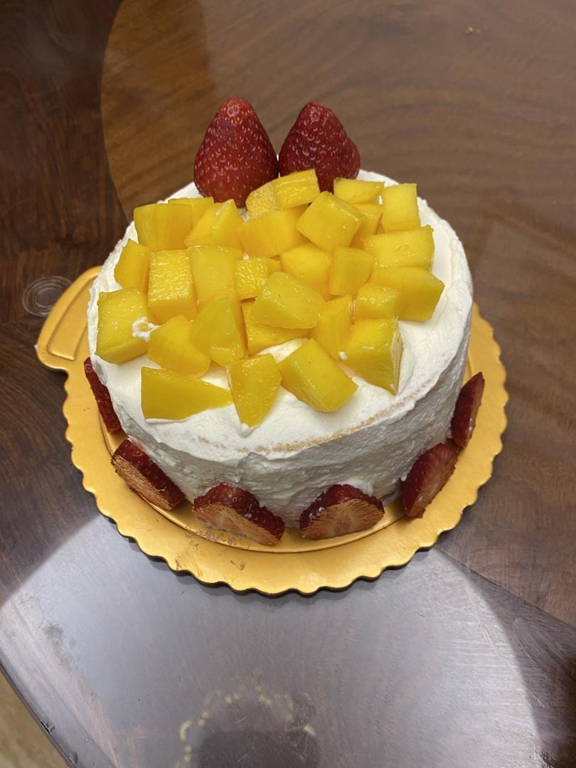 超级简单的味多美同款生日蛋糕（6寸），新手也能高度还原