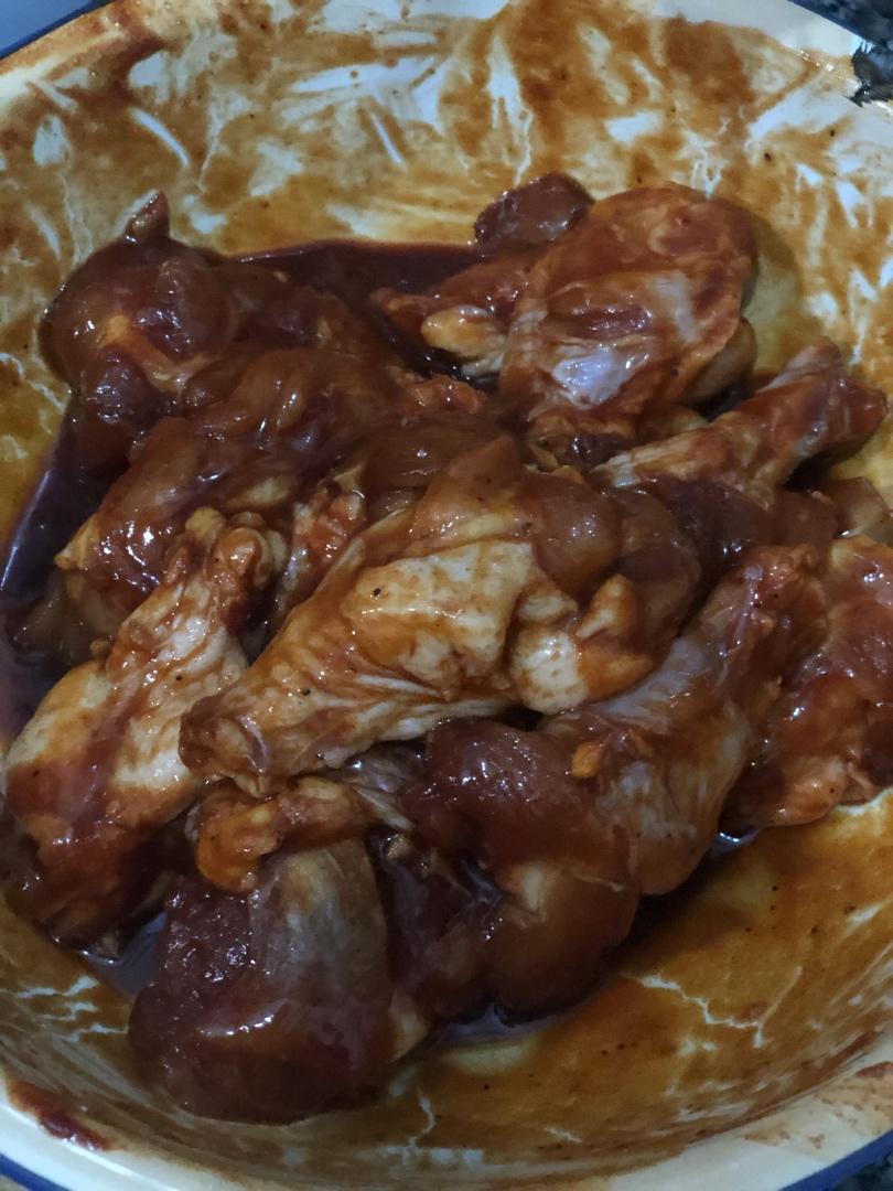 不用炸鸡粉也可以炸出酥脆炸鸡腿