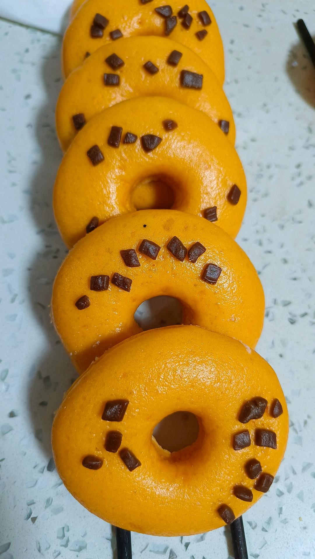 甜甜圈馒头‼️一次性发酵法超简单 哄娃必备