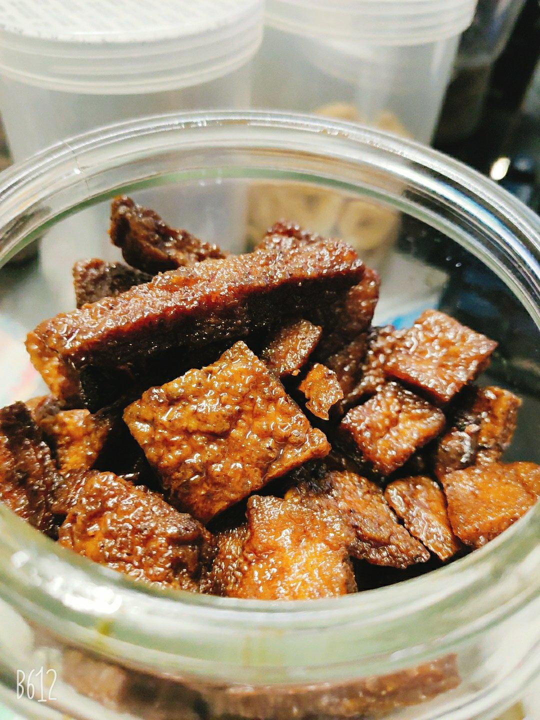 蜜汁豆干