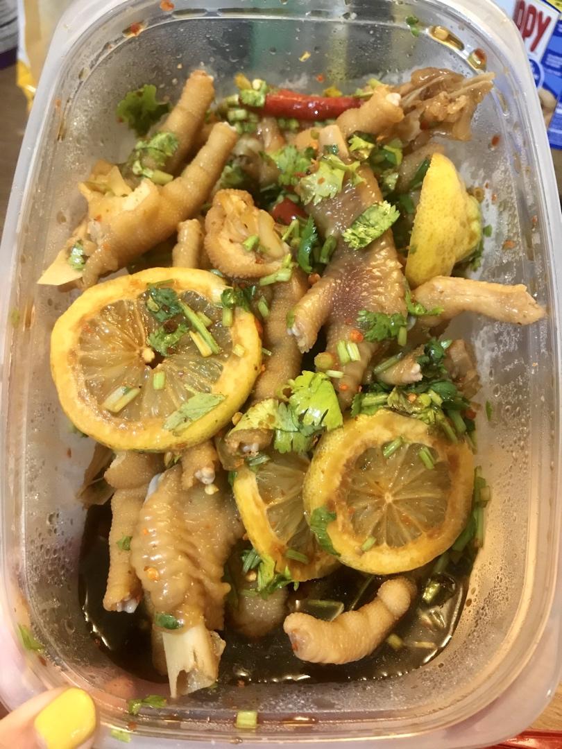 柠檬鸡爪