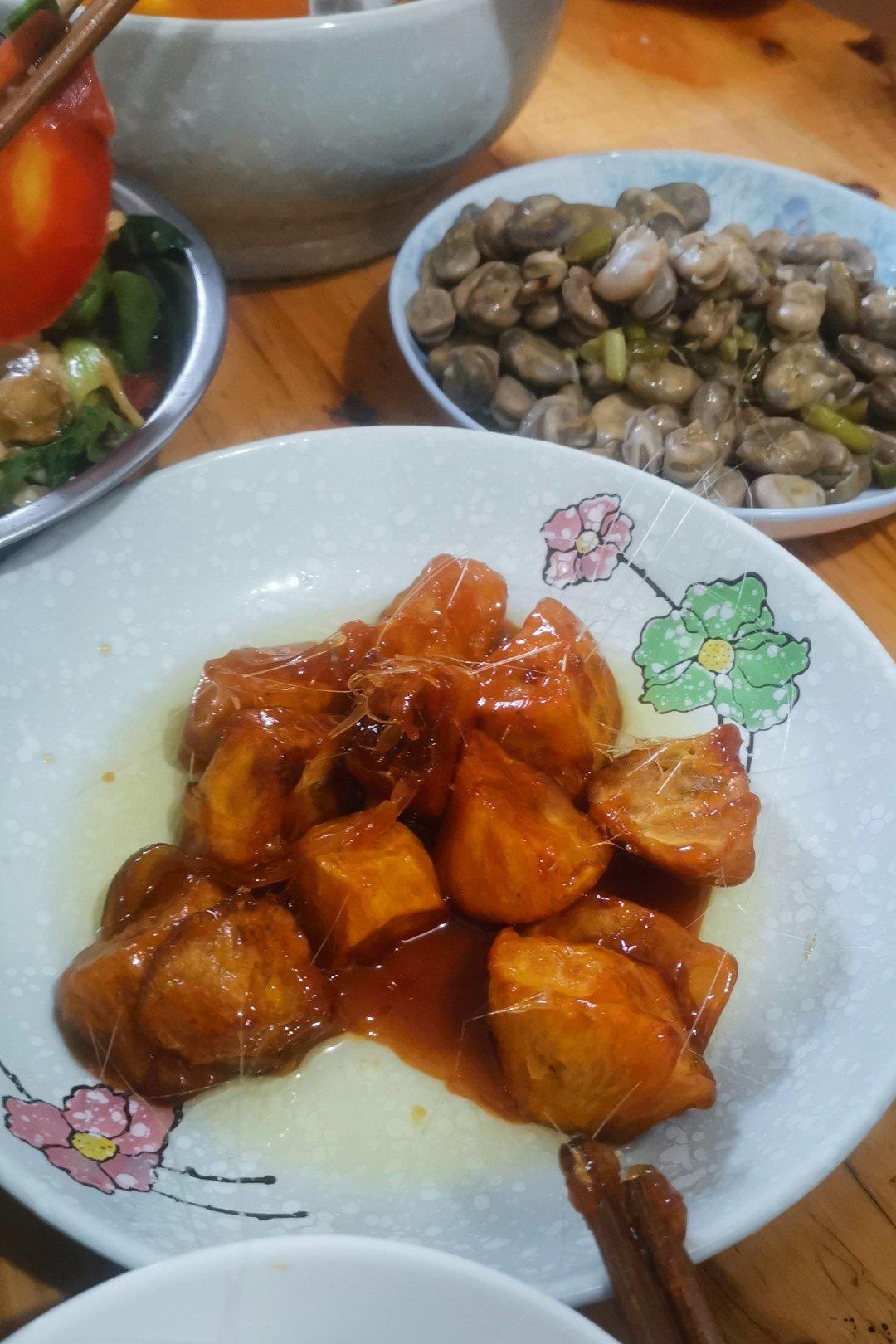 大气的水晶拔丝地瓜