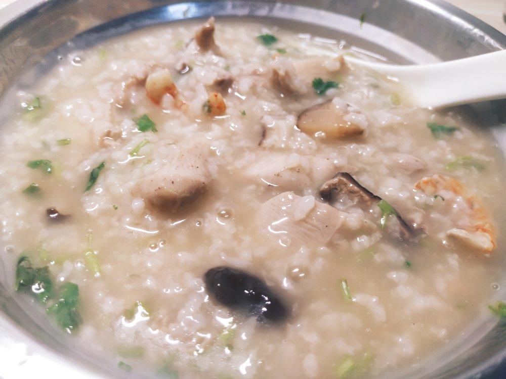 0失败香菇滑鸡粥