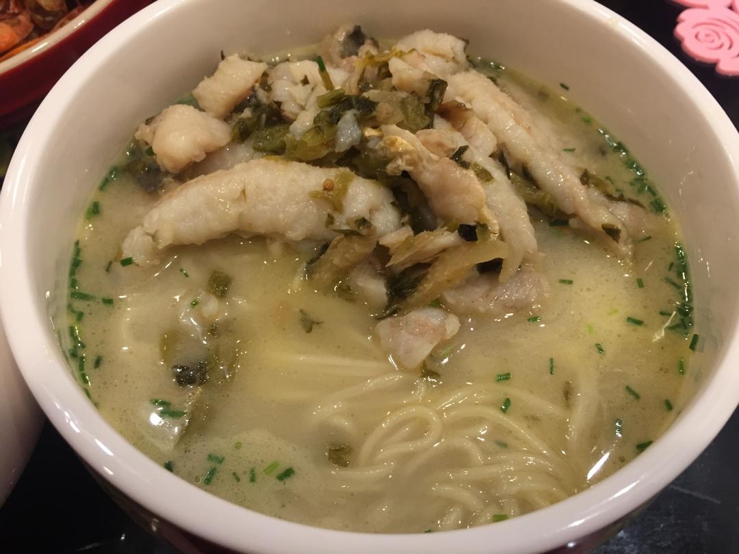 一碗【黄鱼面】
