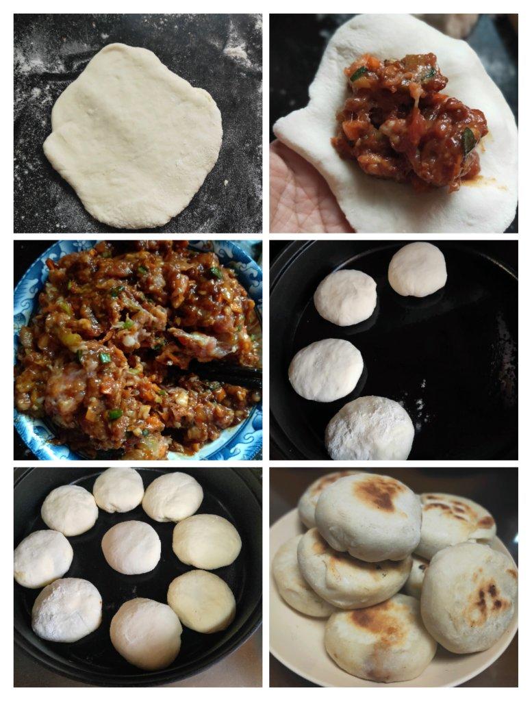 家常酱香肉饼 Minced Pork Pancake