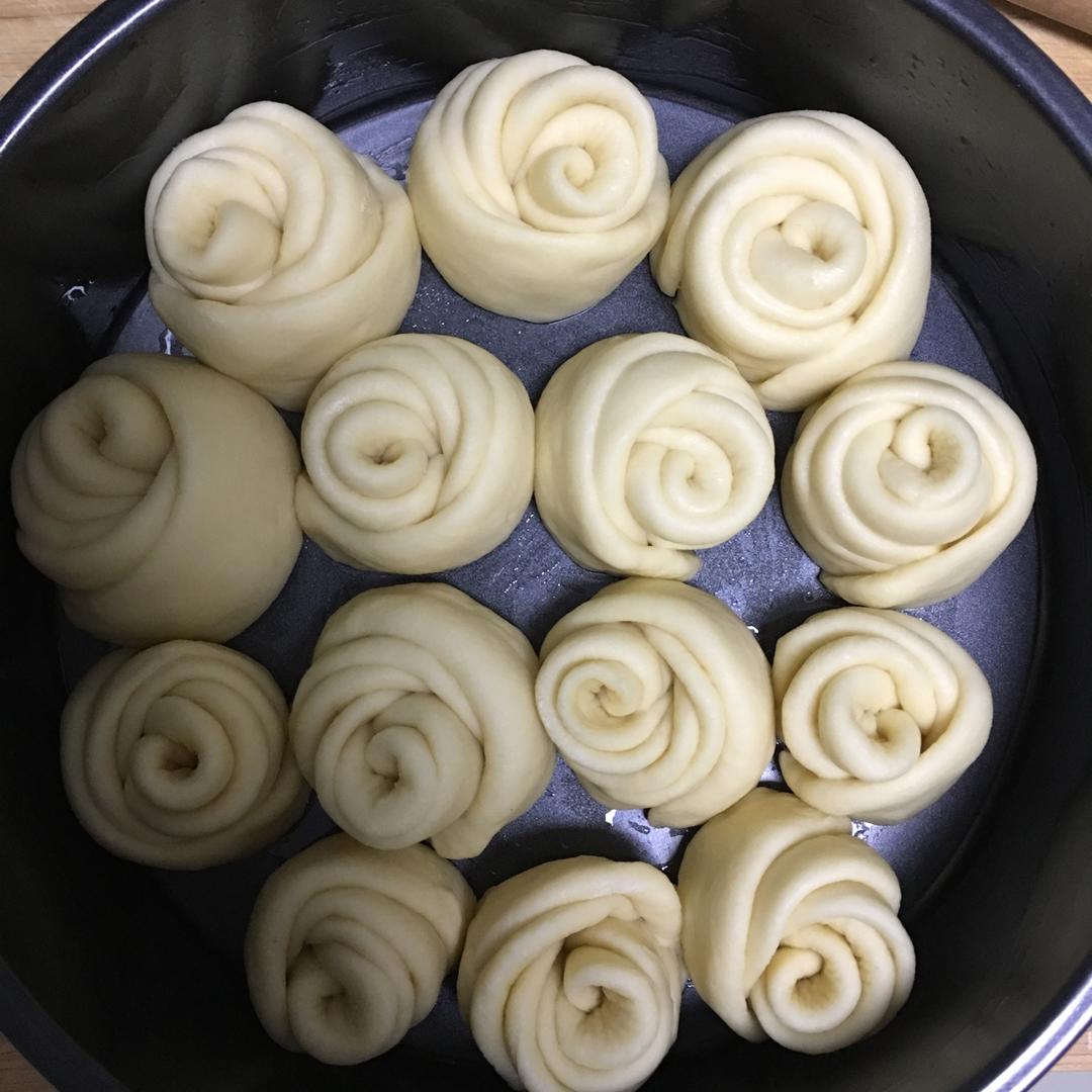 玫瑰花面包