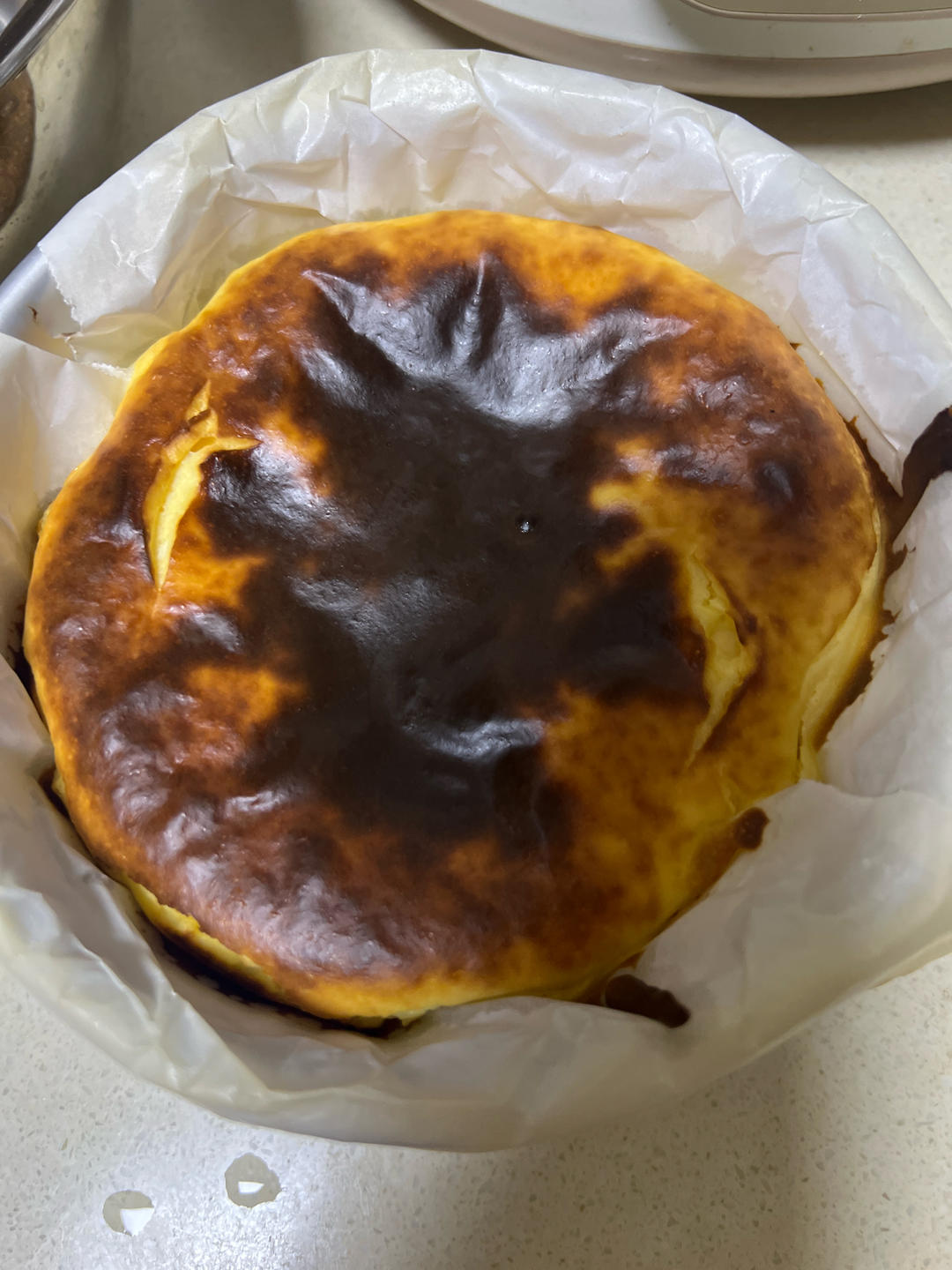 酸奶巴斯克芝士『低卡版』超好吃‼️0失败 巨简单