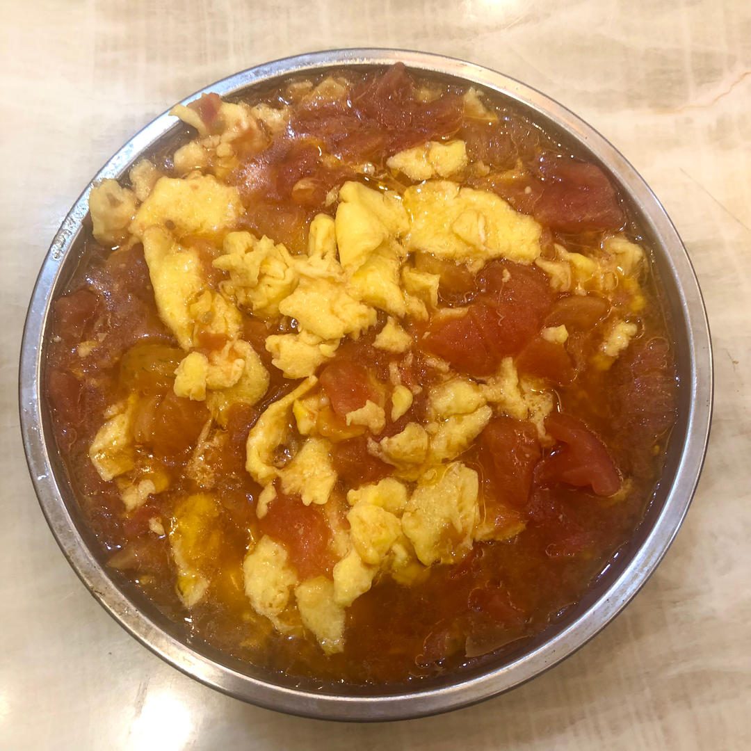 孩子最爱的（适合拌饭）的番茄炒蛋