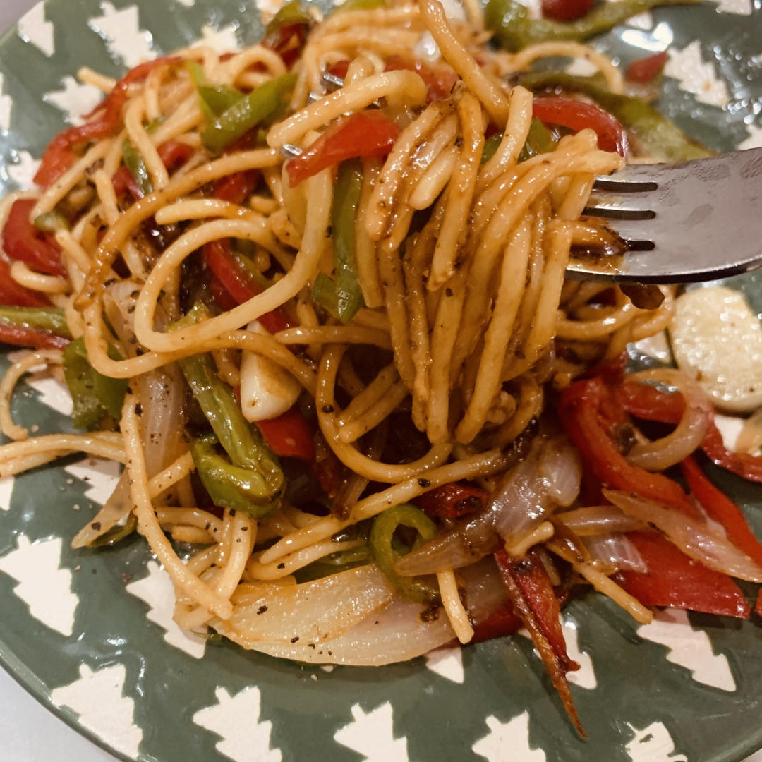 比餐厅好吃的黑椒牛柳意面🍝零失败简单教程