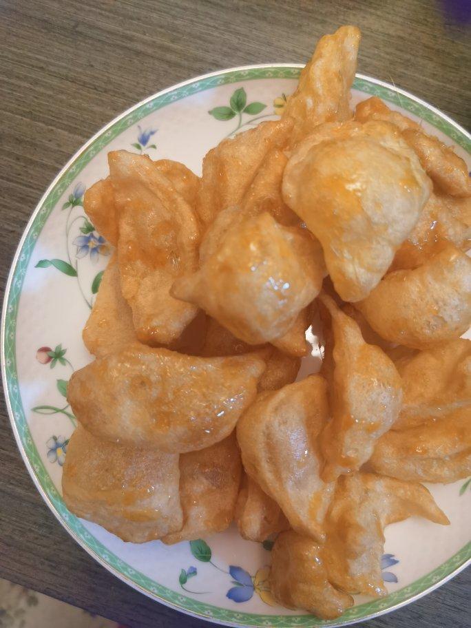 夏夏fxd9做的拔丝酥白果酥黄菜