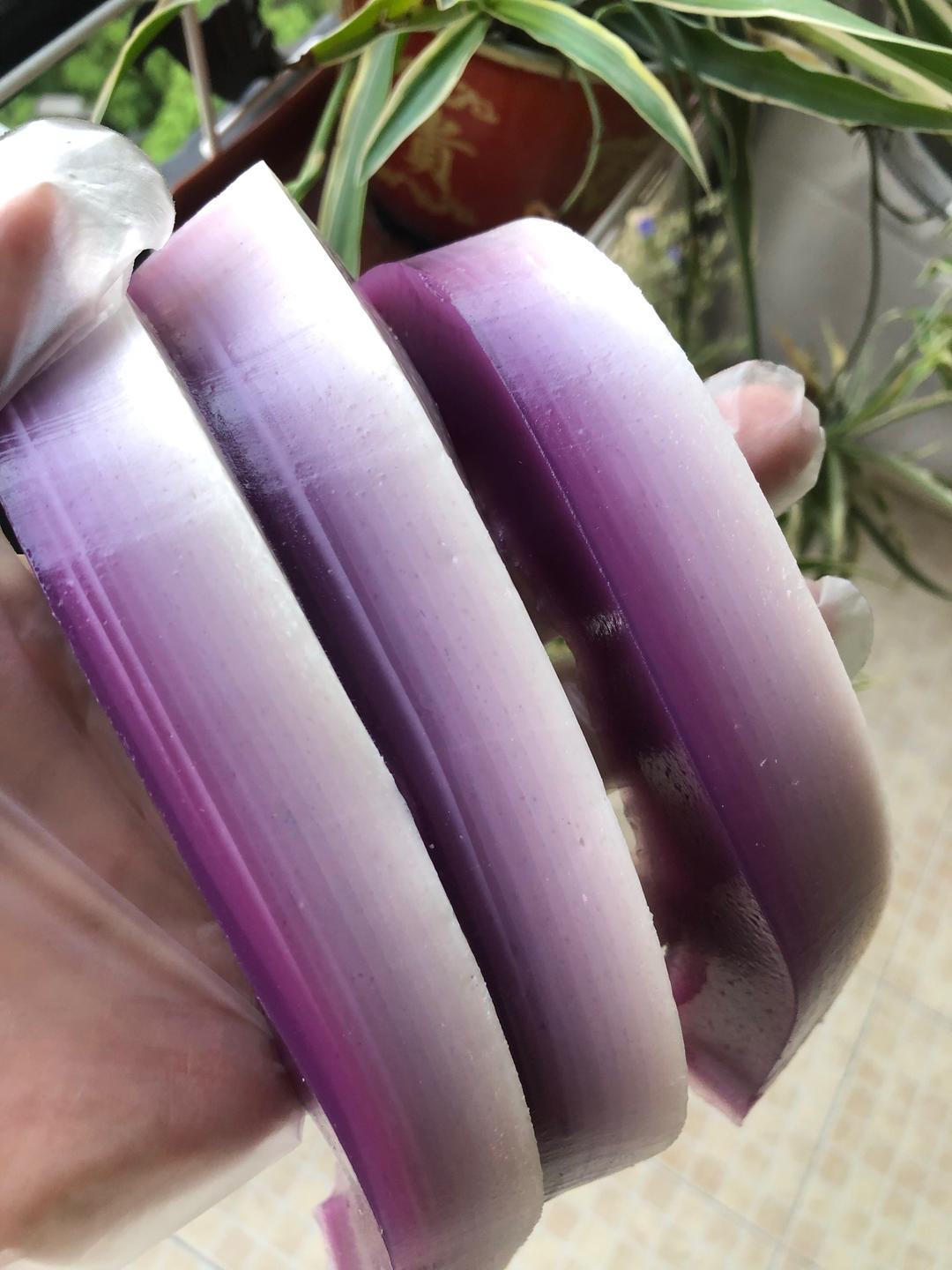 彩虹千层马蹄糕