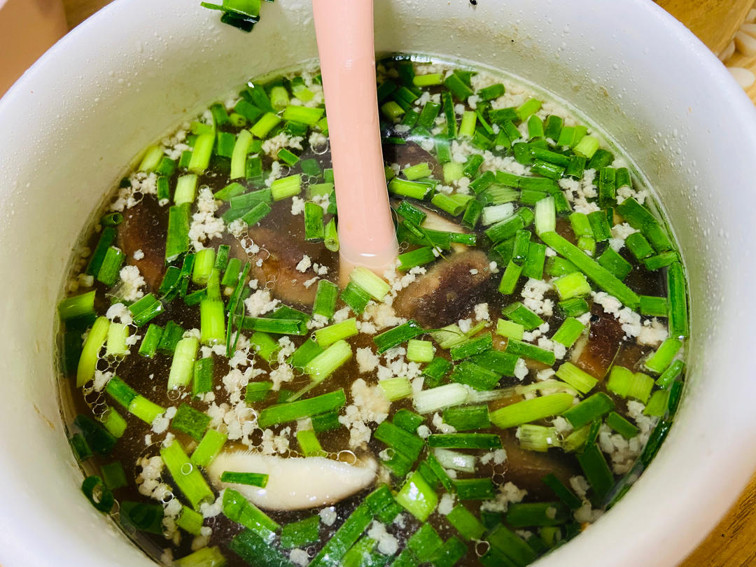 香菇肉片汤