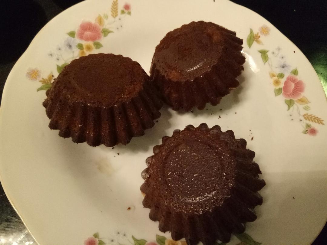 巧克力熔岩蛋糕(全图文超简单)